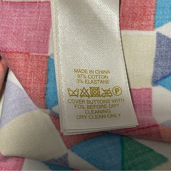 Kate Spade Women’s Dress Size 4 Multicolor Sheath Knee Length Sleeveless Preppy - Picture 7 of 7